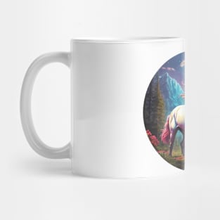 Majestic Rainbow Unicorn Mug